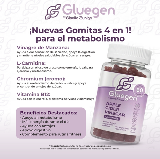 Apple Cider Vinegar • L-Carnitin + B12 • GUMMIES